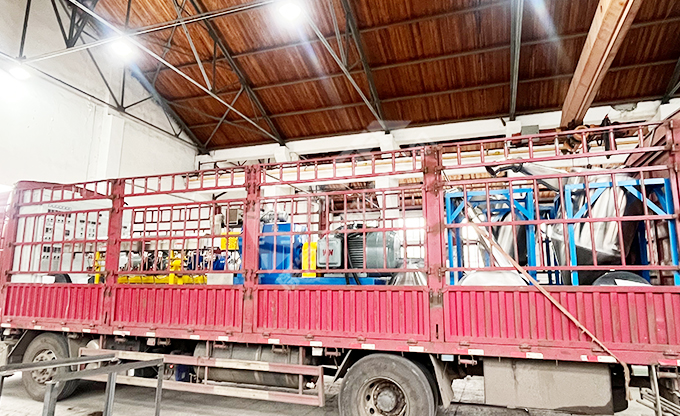 JSH-75/180雙階式擠出機組系列發貨