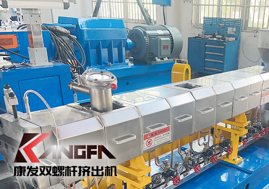 康發橡塑——雙螺桿擠出機源頭廠家 公司主營JSH-K系列、JSH雙螺桿系列、JSH雙階系列成套設備